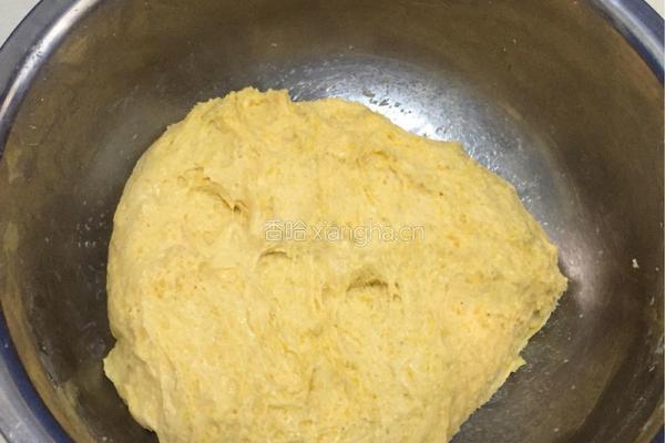 奶香玉米面发糕的做法图解7