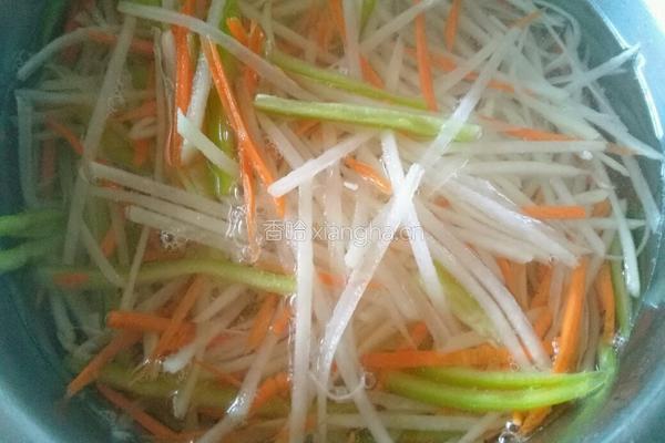素炒三丝的做法图解2