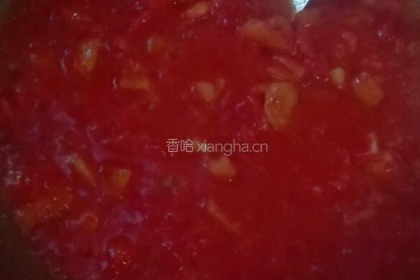 浓香茄汁儿鱼面的做法图解7