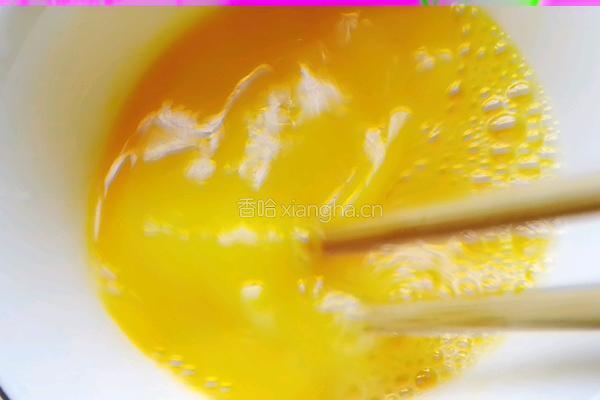 蚕豆炒鸡蛋的做法图解3
