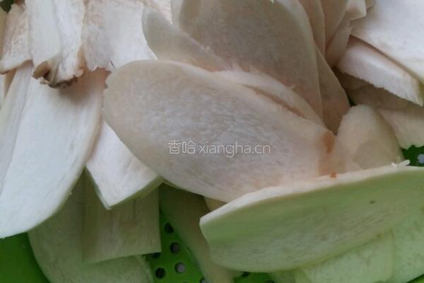 孜然杏鲍菇的做法图解1