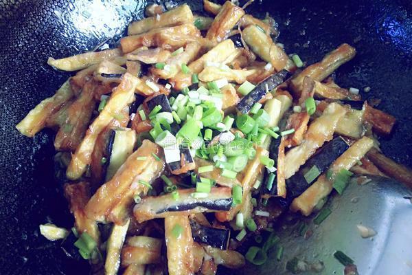 烧茄条的做法图解11