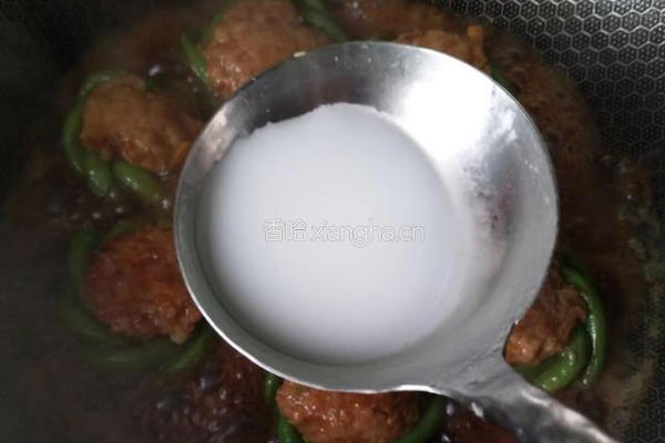 豆角酿肉的做法图解22