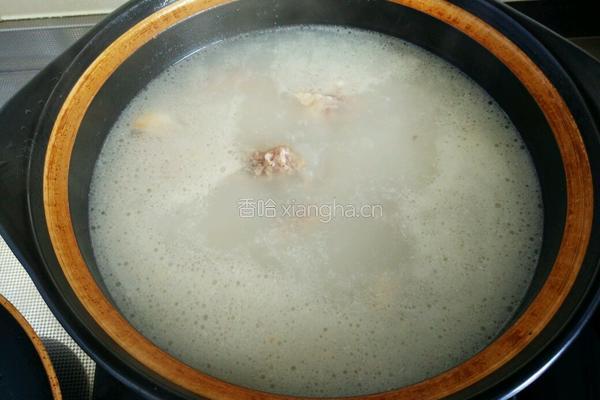 咸鲜排骨瓠子汤的做法图解6