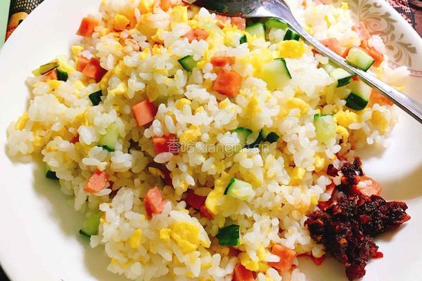 黄金蛋炒饭的做法图解5