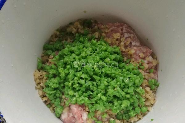 肉末油条千张卷的做法图解5