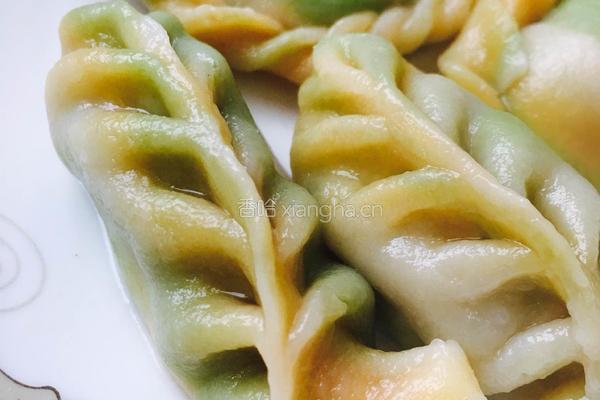 三色饺子的做法图解12