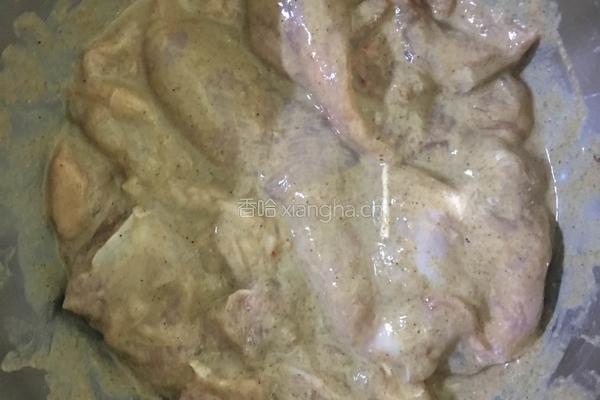 香酥鸡排的做法图解2