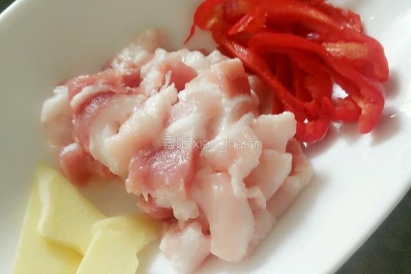 四色炒蒜苗的做法图解4
