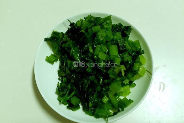芹菜炒饭的做法图解4