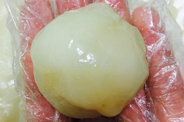 芒果椰香糯米糍的做法图解11