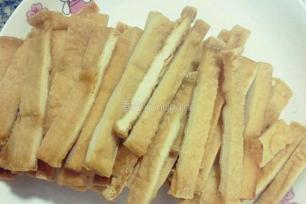 辣炒豆干的做法图解3