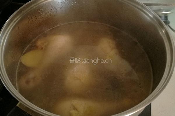 鸡腿冬瓜汤的做法图解3