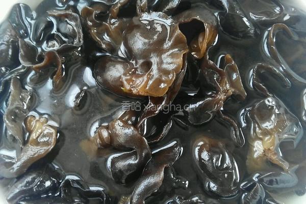 木耳油菜的做法图解2