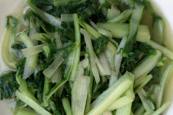 清炒小白菜的做法图解5