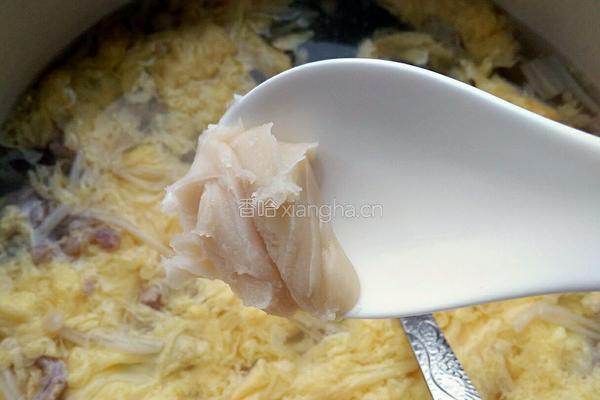马兰头肉丝鸡蛋汤的做法图解8