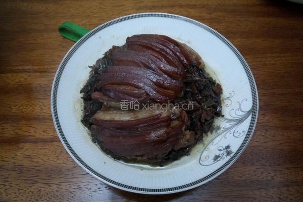 梅干菜扣肉的做法图解13