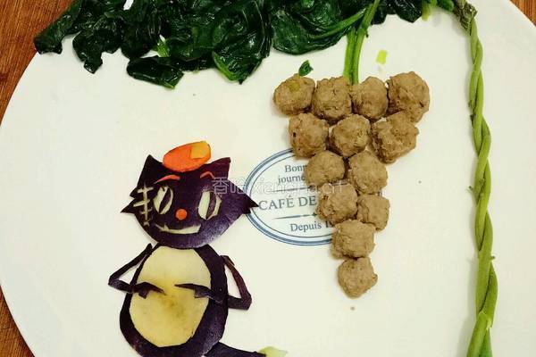 菠菜小肉丸的做法图解5