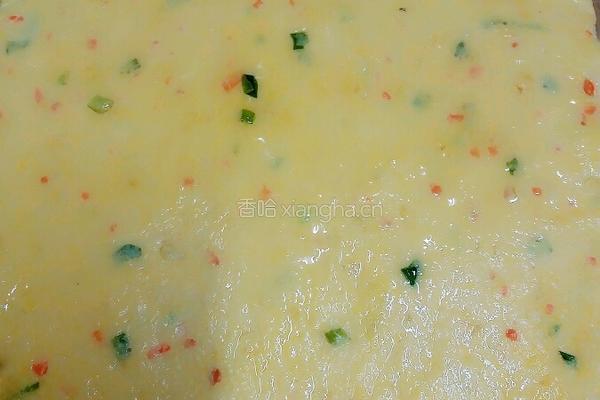 香煎玉米饼的做法图解4