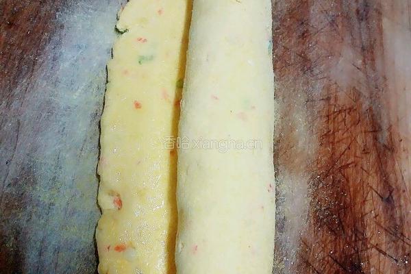 香煎玉米饼的做法图解5