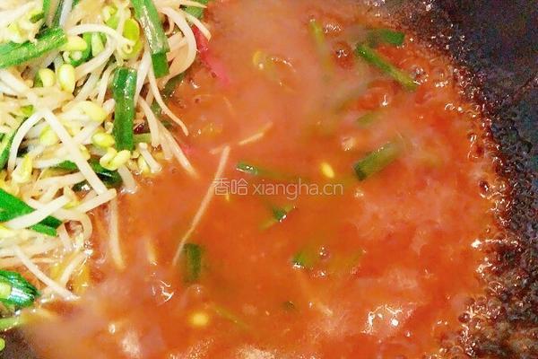 韭菜炒黄豆芽的做法图解7