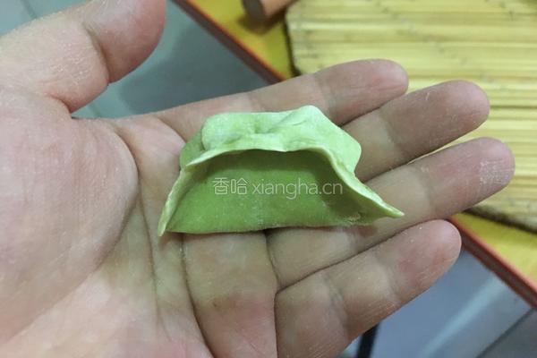 香菜猪肉水饺的做法图解9