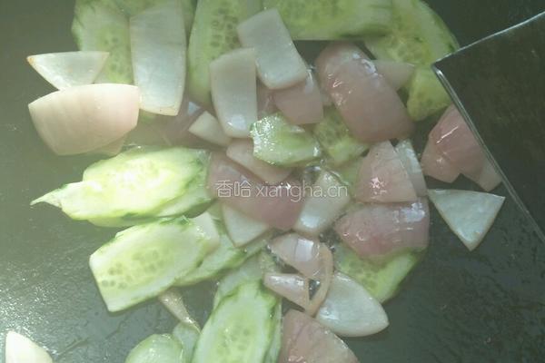 鸡蛋蔬菜炒面的做法图解3