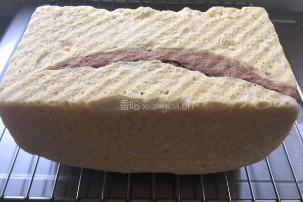 双色吐司（一次水浴发酵）的做法图解11