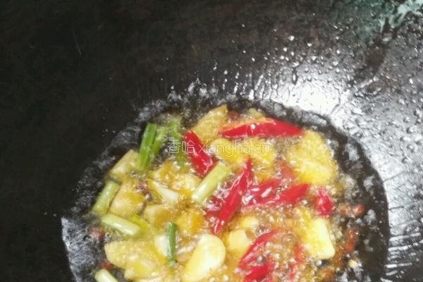 土豆炖排骨的做法图解4