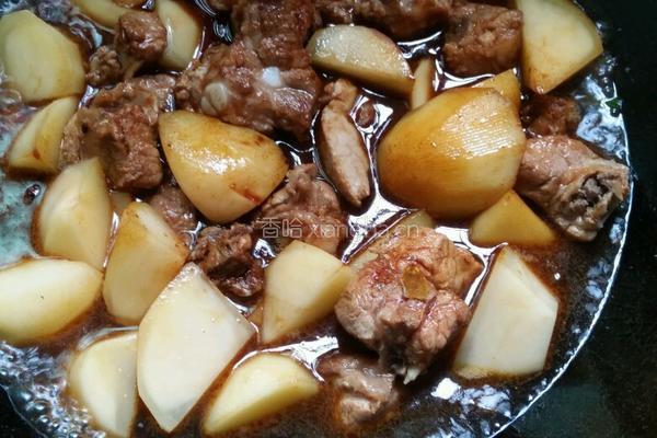 土豆炖排骨的做法图解7