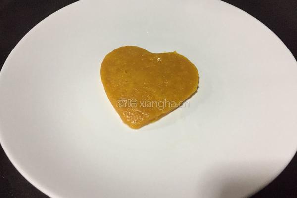 爱心南瓜饼的做法图解11