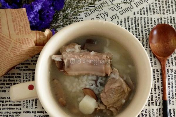 山药红枣排骨粥的做法图解9