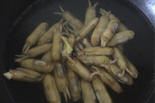 辣炒蛏子的做法图解1