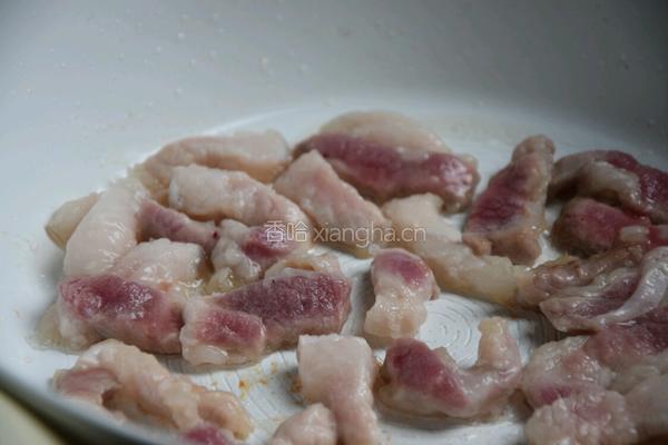 蒜薹炒肉的做法图解5