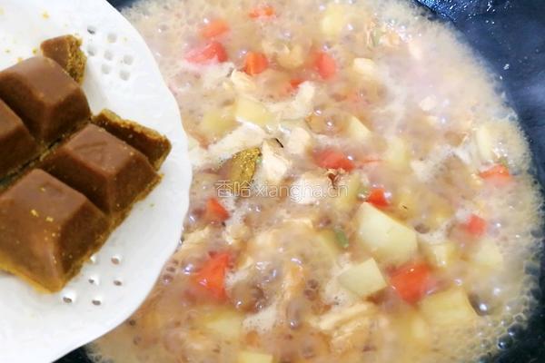 咖喱鸡肉饭的做法图解12