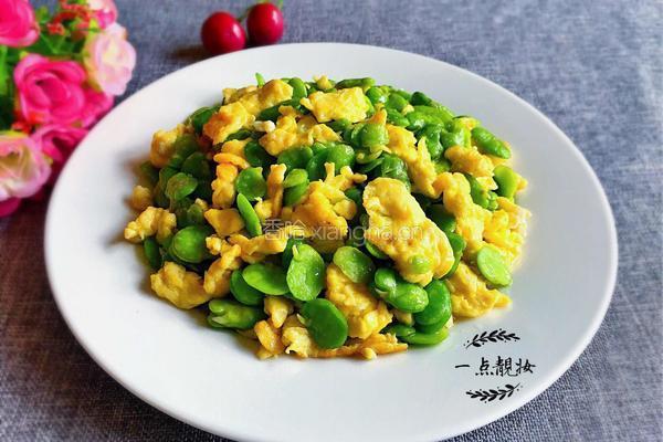 蚕豆炒鸡蛋的做法图解10