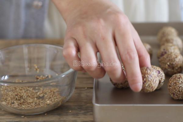 紫薯球的做法图解13