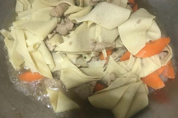 尖椒干豆腐的做法图解3