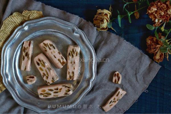 葡萄干牛轧糖的做法图解10