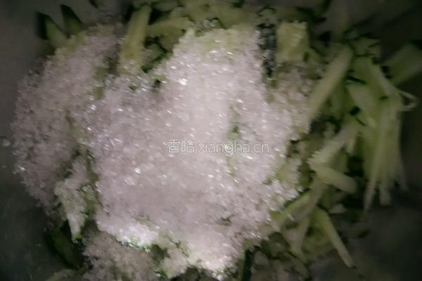 黄瓜甜饼的做法图解2
