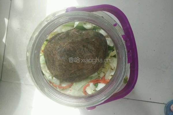 自制咸菜的做法图解5