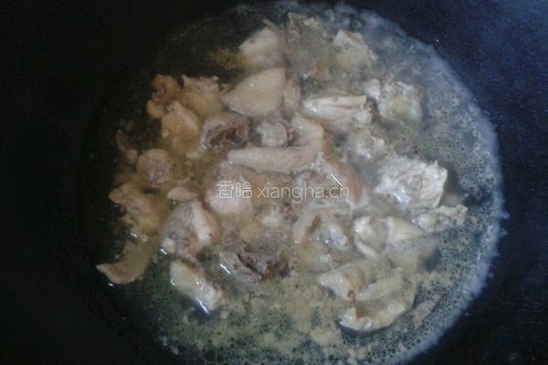 鸡腿炖蘑菇的做法图解4