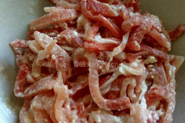 芹菜炒肉丝的做法图解7