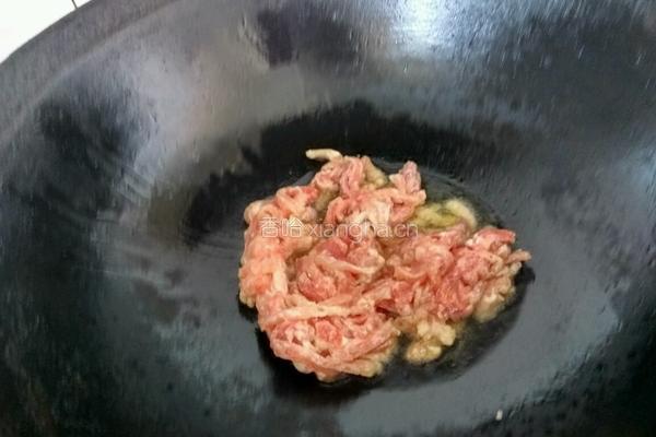 芹菜炒肉丝的做法图解8
