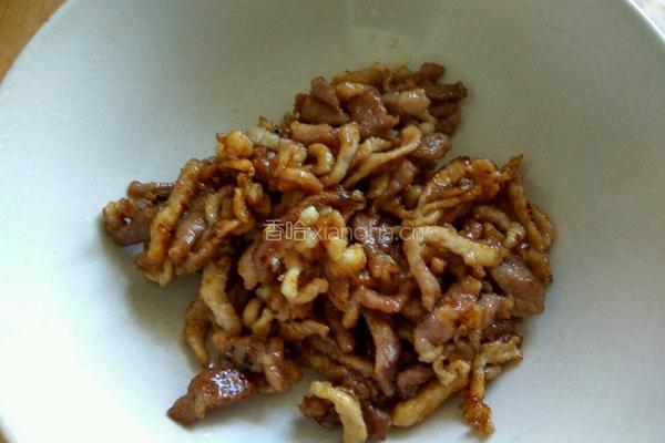 芹菜炒肉丝的做法图解9