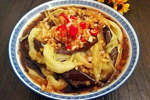 手撕蒜泥茄子的做法图解6