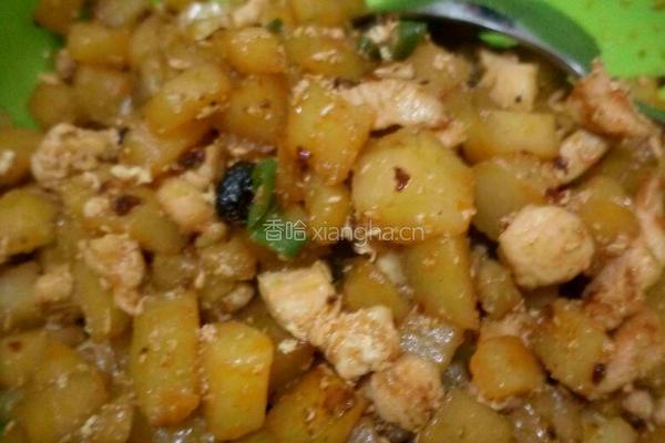 土豆鸡丁的做法图解4