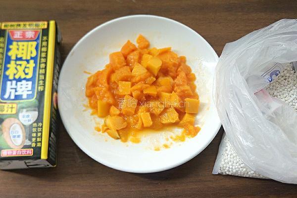 芒果西米露的做法图解1