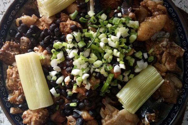 豆豉蒸鸡肉的做法图解4