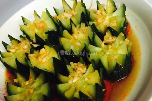 凉拌黄瓜花的做法图解8